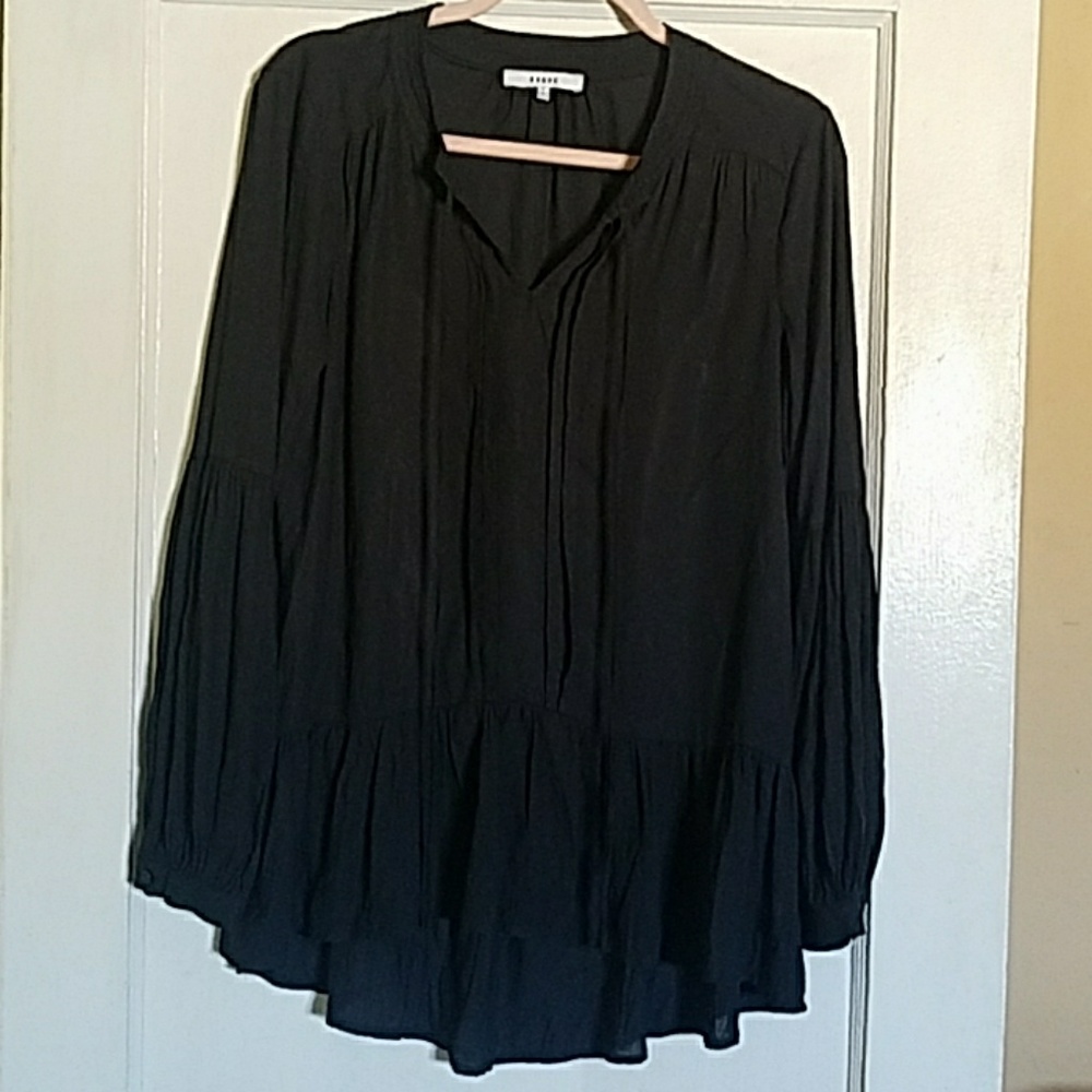 Ro&De long sleeve  Peplum top